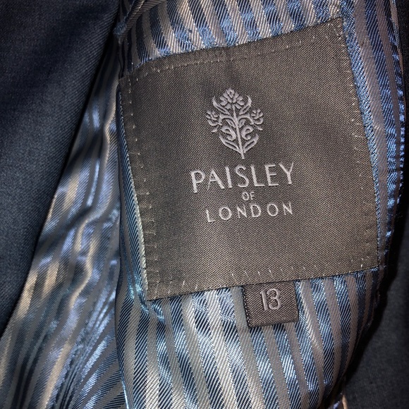 Boys Jacket & Vest Paisley of London Sz. 13 | EUC - Picture 6 of 7